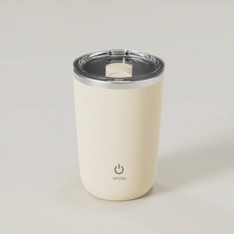Image of 350ml Automatic Self Stirring Mug Coffee Milk Juice Mixing Cup Electric Stainless Steel Lazy Rotating Mug Magnetic Stirring Cup Kitchen Gadgets
