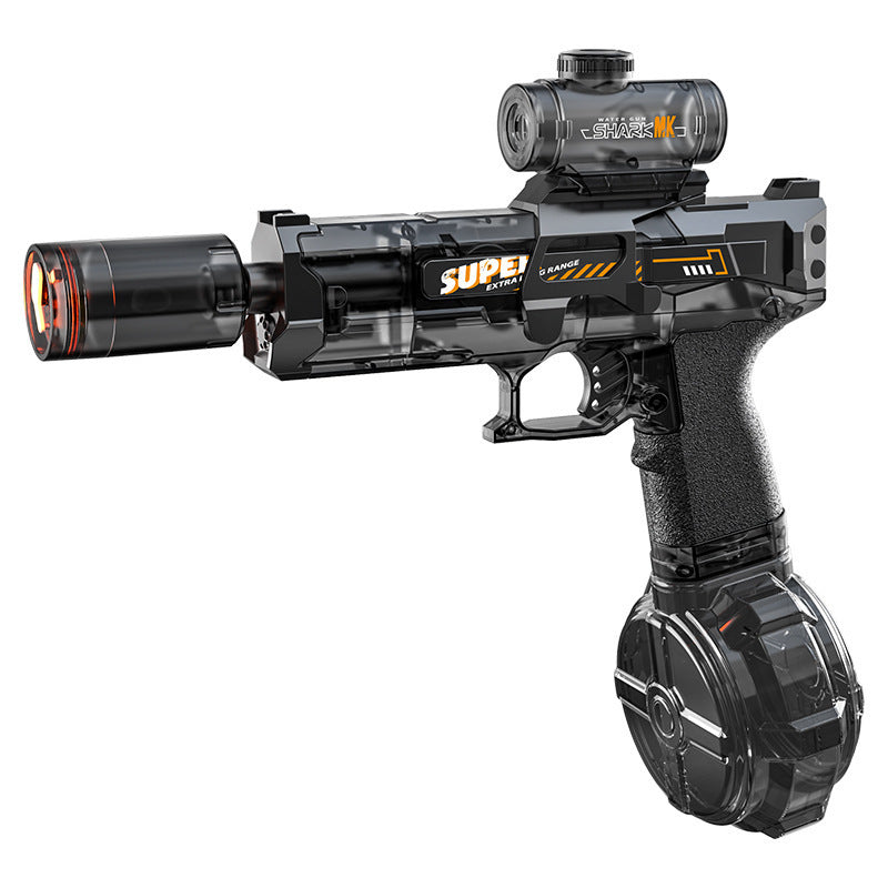 LED Light Up Electric Continuous Spray Water Toy Gun